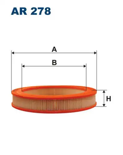 въздушен филтър FILTRON AR 278