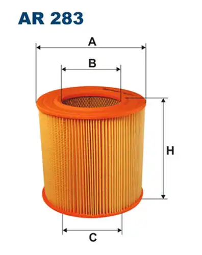 въздушен филтър FILTRON AR 283