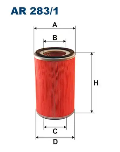 въздушен филтър FILTRON AR 283/1