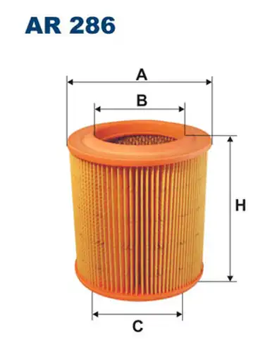 въздушен филтър FILTRON AR 286