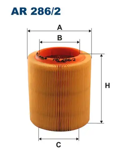 въздушен филтър FILTRON AR 286/2