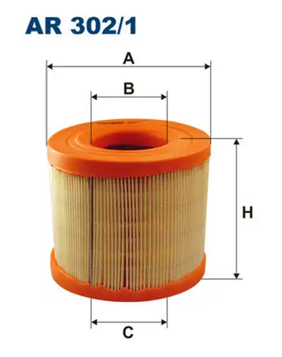 въздушен филтър FILTRON AR 302/1