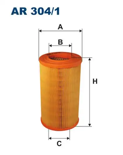 въздушен филтър FILTRON AR 304/1