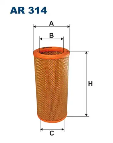 въздушен филтър FILTRON AR 314