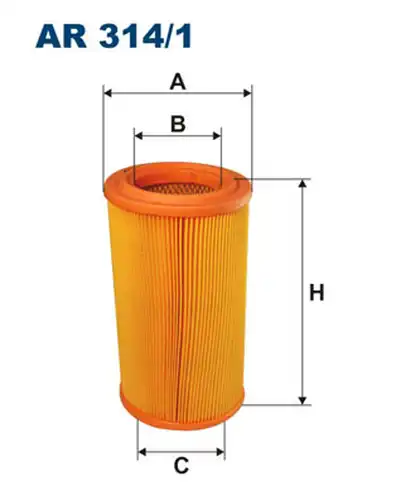 въздушен филтър FILTRON AR 314/1