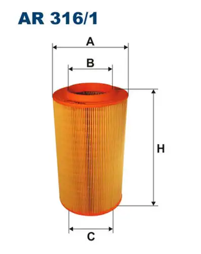 въздушен филтър FILTRON AR 316/1