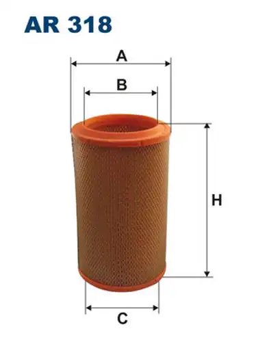 въздушен филтър FILTRON AR 318