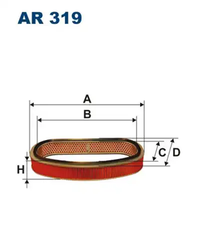 въздушен филтър FILTRON AR 319