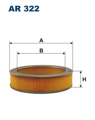 въздушен филтър FILTRON AR 322