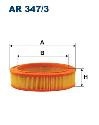 въздушен филтър FILTRON AR 347/3