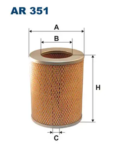 въздушен филтър FILTRON AR 351