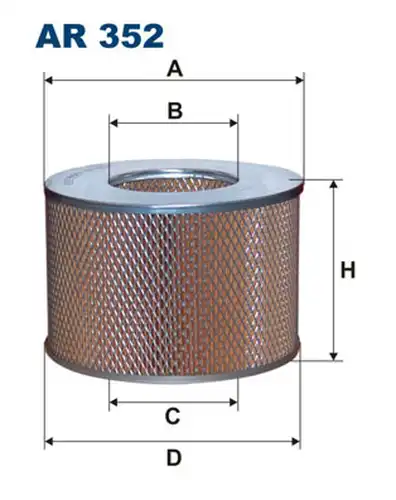 въздушен филтър FILTRON AR 352