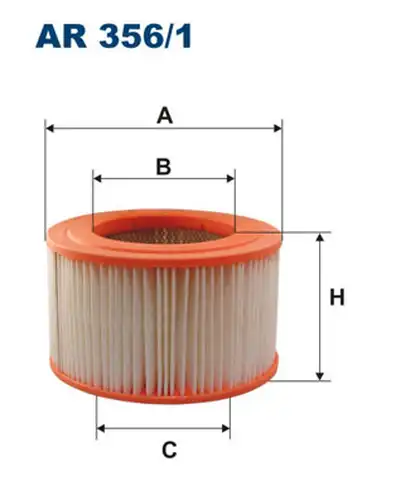 въздушен филтър FILTRON AR 356/1