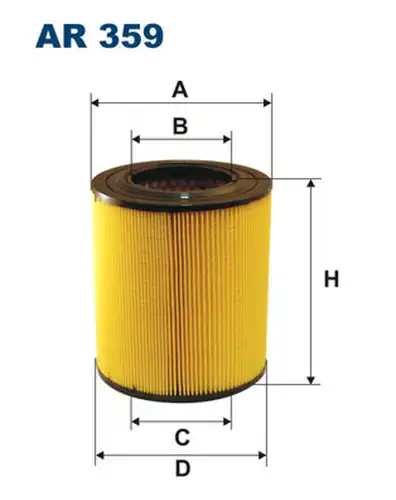 въздушен филтър FILTRON AR 359