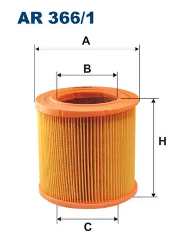 въздушен филтър FILTRON AR 366/1