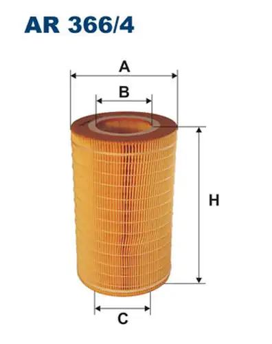 въздушен филтър FILTRON AR 366/4