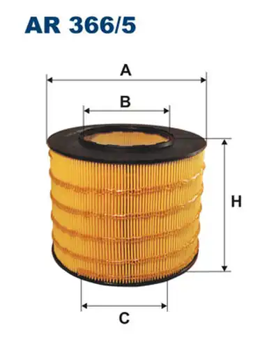 въздушен филтър FILTRON AR 366/5