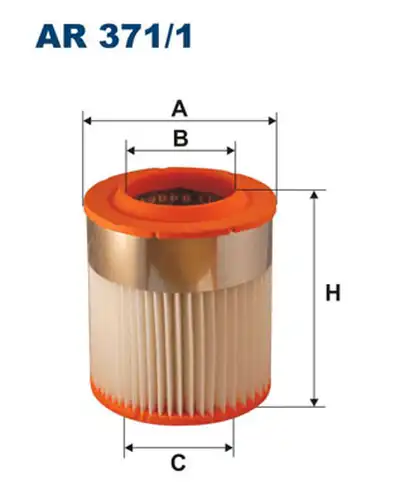 въздушен филтър FILTRON AR 371/1