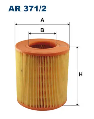 въздушен филтър FILTRON AR 371/2