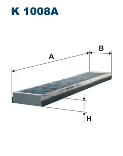 Филтър купе (поленов филтър) FILTRON K 1008A