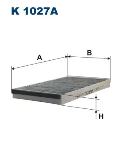 Филтър купе (поленов филтър) FILTRON K 1027A