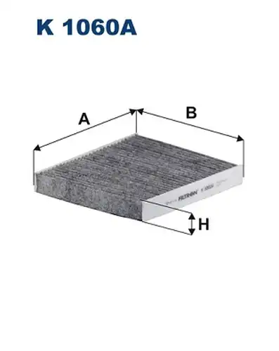 Филтър купе (поленов филтър) FILTRON K 1060A