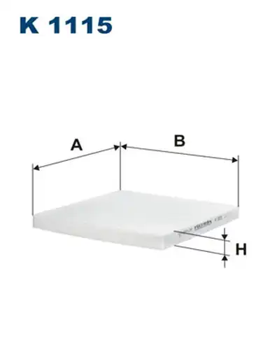 Филтър купе (поленов филтър) FILTRON K 1115