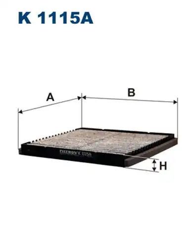 Филтър купе (поленов филтър) FILTRON K 1115A