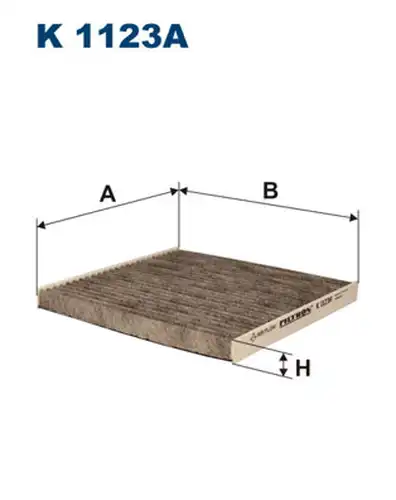 Филтър купе (поленов филтър) FILTRON K 1123A