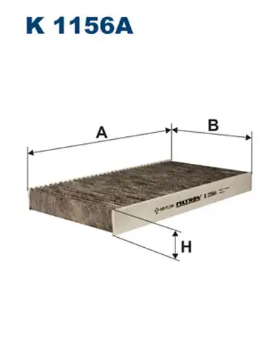 Филтър купе (поленов филтър) FILTRON K 1156A