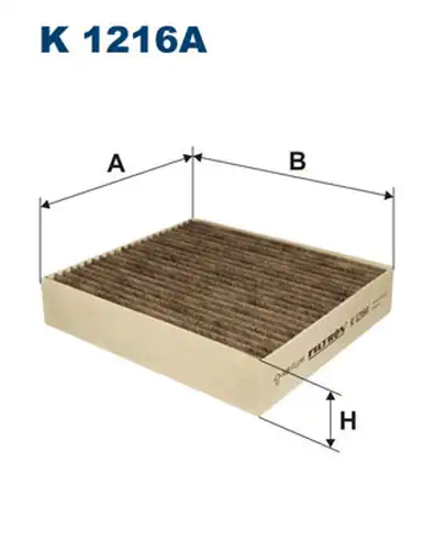Филтър купе (поленов филтър) FILTRON K 1216A