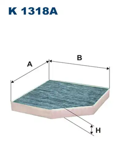 Филтър купе (поленов филтър) FILTRON K 1318A