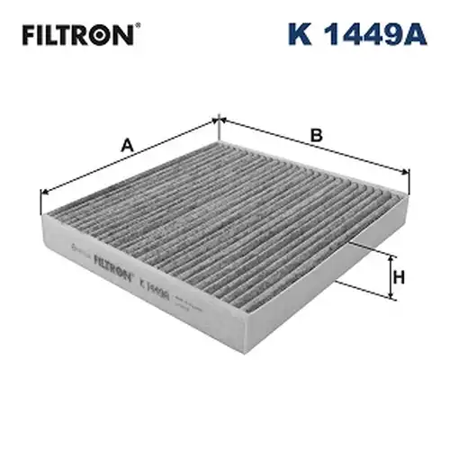 Филтър купе (поленов филтър) FILTRON K 1449A