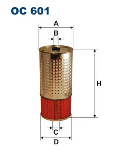 маслен филтър FILTRON OC 601