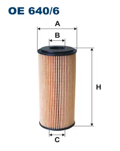 маслен филтър FILTRON OE 640/6