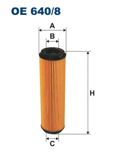 маслен филтър FILTRON OE 640/8