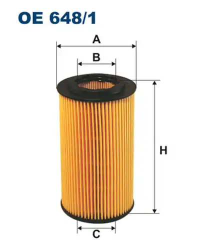 маслен филтър FILTRON OE 648/1