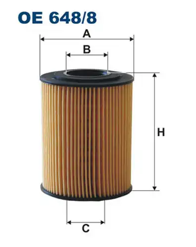 маслен филтър FILTRON OE 648/8