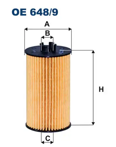 маслен филтър FILTRON OE 648/9