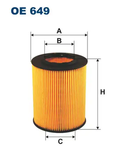 маслен филтър FILTRON OE 649