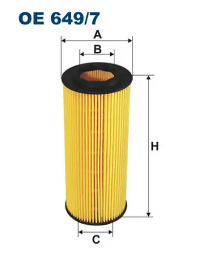 маслен филтър FILTRON OE 649/7