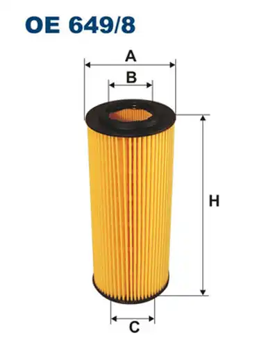 маслен филтър FILTRON OE 649/8