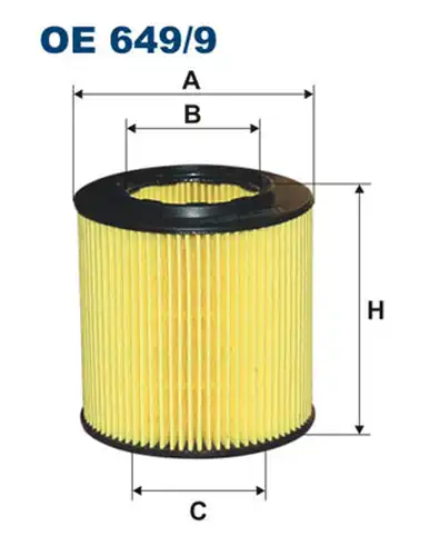 маслен филтър FILTRON OE 649/9