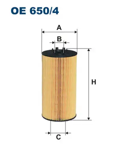 маслен филтър FILTRON OE 650/4