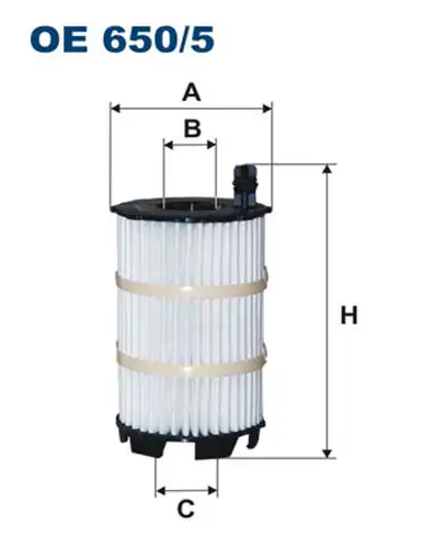 маслен филтър FILTRON OE 650/5