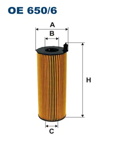 маслен филтър FILTRON OE 650/6