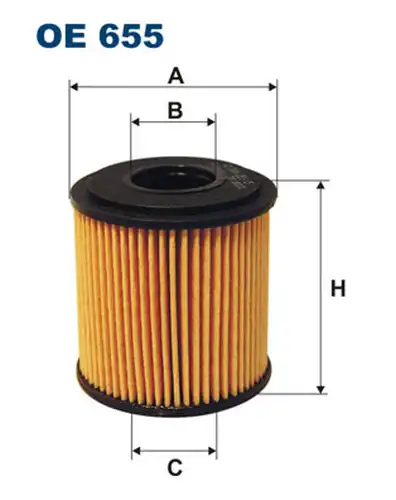 маслен филтър FILTRON OE 655