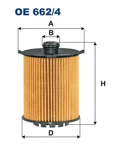 маслен филтър FILTRON OE 662/4