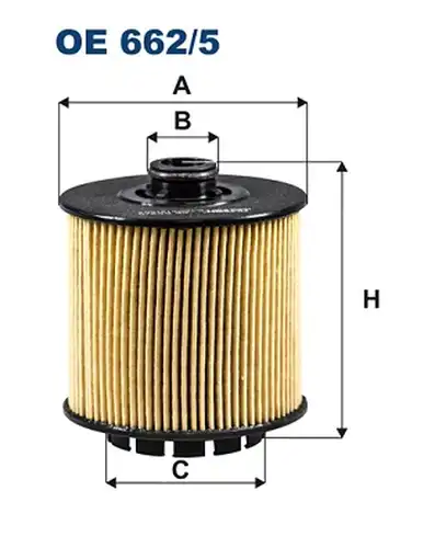 маслен филтър FILTRON OE 662/5