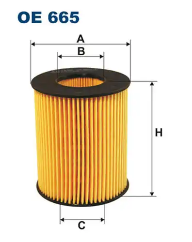 маслен филтър FILTRON OE 665